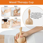 AiRelax 4 Pcs Maderoterapia Kit Wood Therapy Massage Tools for Body Shaping, Wooden Lymphatic Drainage Massager for Gua Sha, Massage Roller, Body Sculpting Tools Set for Body Contouring