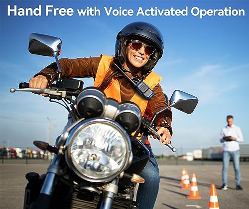 Arcshell Rechargeable Long Range Two-Way Radios with Earpiece 6 Pack Arcshell AR-6 Walkie Talkies Li-ion Battery and Charger Included