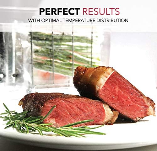 Large Sous Vide Container with Lid and Racks Kit | Sous Vide Accessories | Väeske Large Sous Vide Container with Lid and 2 Racks | Sous Vide Accessories | Compatible with Anova, Anova Nano, Joule, Instant Pot, Sous Vide Cookers (26 QT, Container/Racks)