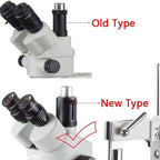 Microscope Accessories Kit 1X 0.35X 0.5X C Mount Adapter Lens Simul Adjustable Camera to Trinocular Stereo Microscope Microscope Slides (Color : 1X)