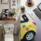 120pcs Funny Stickers for Adults, Prank Meme (Dirty) Hilarious Sticker Pack for Laptop, Hard Hat, Work, Water Bottles, Computers, Vinyl Waterproof Decals (120)