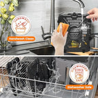 Air Fryer Replacement Tray for Ninja SL401 DoubleStack XL 2-Basket, 2 Packs Air Fryer Grill Plate Tray Accessories, Dishwasher Safe