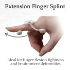 LMB Spring Finger Extension Splint, Assists in Extending PIP Joint With A Slight Extension Effect on the MP Joint, Size AA