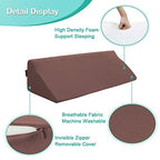 Bed Rails Foam Wedge for Elderly Adults Bed Rail Padding Railings Seniors Assist Side Rails Safety Guard Hospital Medical Bumpers Cushion Covers Pads for Disabled 7" X 11.2" X 34"