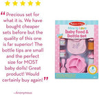 Melissa & Doug Mine to Love Time to Eat Doll Accessories Feeding Set (8 pcs)