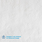 Georgia-Pacific Angel Soft ps 16880 White 2-Ply Premium Embossed Bathroom Tissue, 4.05" Length x 4.0" Width (Case of 80 Rolls, 450 Sheets Per Roll)