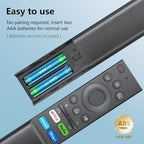 (Pack of 2) Universal Replacement for Samsung-Smart-TV Remote Control - Compatible with Samsung-Frame TV Crystal QLED OLED UHD Curved Neo 4/8K Smart TVs