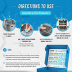Washing Machine Dishwasher & Disposal Cleaning Tablets - Appliance Refresh Bundle Includes 12 Month Supply Cleaner Deodorizer, Washer Descaler, Disposer Freshener Deep 72