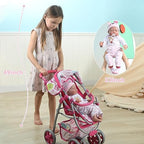 Reborn Baby Dolls Girl - 22 Inch Soft Cloth Body Newborn Girl Doll, Realistic Sleeping Baby Doll That Look Real for Kids Age 3+