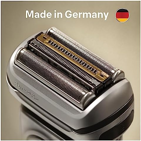 Braun Shaver Head Replacement Part 94M Silver, Compatible with Series 9 Pro and Series 9 Electric Razors for Men
