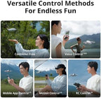 DJI Neo, Mini Drone with 4K UHD Camera for Adults, 135g Self Flying Drone that Follows You, Palm Takeoff, AI Subject Tracking, QuickShots, Stabilized Video, Built-In Propeller Guard (Controller-Free)