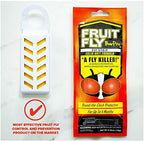 Fruit Fly BarPro – 4 Month Protection Against Flies, Cockroaches, Mosquitos & Other Pests. Fly Traps for Indoors. Better Than a Fly Trap. Better Than Fly Traps Outdoor. Better Than Mosquito Zapper