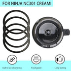 5 Pcs Blender Gasket Replacement Rubber Ring Seal Rings Gaskets Part Compatible with Ninja NC301 CREAMi Ice Cream Maker 16OZ Replacement Parts Accessories Blender