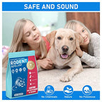 Lousye 12 Pouches Rodent Repellent, Mighty Mint Mouse Repellent,Environmentally Friendly and Humane Mouse Trap for Home, Car Engines, Pest Control for Indoor (White)