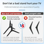Tv Legs Stand for Samsung - Tv Mount,Tv Stand Base,Tv Legs Replacement, Applies to UN50TU7000FXZA UN50TU700DFXZA UN55TU7000FXZA UN55TU700DFXZA UN55TU8000FXZA UN58TU7000FXZA Models