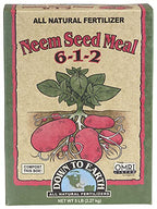 Down to Earth Organic Neem Seed Meal Fertilizer Mix 6-1-2, 5 lb