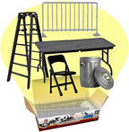 Set of 5 Wrestling Prop Accessories for Wrestling Action Figures