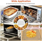 Smart Oven Rack for Breville Oven BOV845BSS, 14''×11.6'' Stainless Steel Air Fryer Accessories Replacement Parts Grill Rack Baking Tray，Dishwasher safe