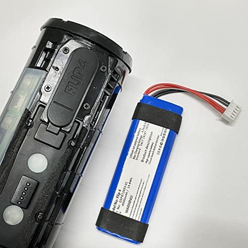 4000mAh Replacement Battery for JBL Flip 4, Flip 4 Special Edition, Flip4, GSP872693 01 3.7V