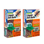 TERRO T1804SR Outdoor Ready-to-Use Liquid Ant Bait Killer and Trap - Kills Common Household Ants - 8 Bait Stations