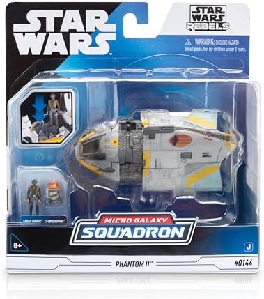 STAR WARS Micro Galaxy Squadron Phantom II - 5-Inch Vehicle with Two 1-Inch Micro Figure Accessories