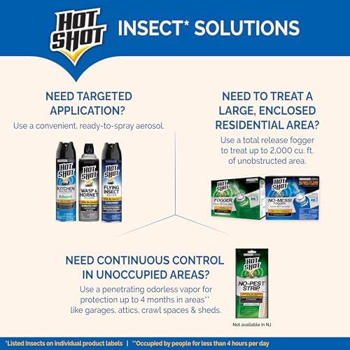 Hot Shot Flying Insect Killer3 (Aerosol) (Pack of 12) 15 oz
