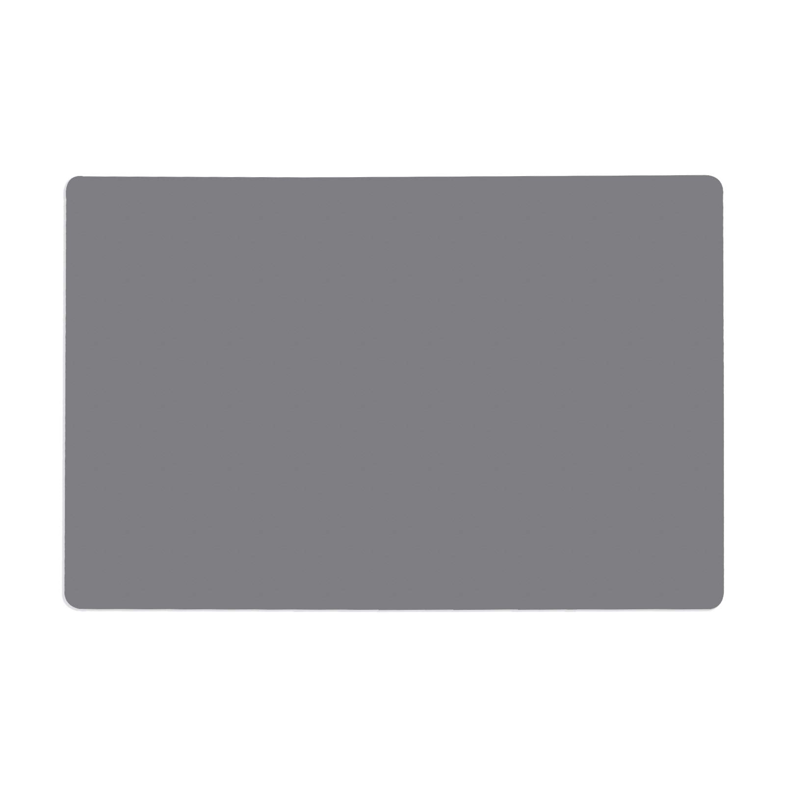 Gartful Silicone Mats for Kitchen Counter, Thicker 0.06", 25 x 17 inches Multipurpose Table Mat, Silicone Pad Desk Work Mat, Nonstick Nonskid Heat-Resistant Pad, Placemat, Dark Gray