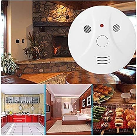 1 Pack Combination Smoke and Carbon Monoxide Detector Battery Operated, Travel Portable Photoelectric Fire&Co Alarm for Home, Kitchen