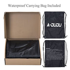 Snow Tube - Super Big 47 Inch Inflatable Snow Sled - Heavy Duty Snow Tube Made by Thickening Material of 0.8mm - Leisure Winter Inflatable Snow Tube with Waterproof Carrying Bag Repair Kit Kids Adults