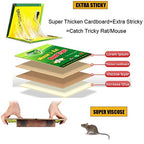 Mouse Traps,RatTraps,Mouse Traps Indoor,Rat Traps for House,Mouse Glue Traps,Mice Traps for House,Sticky Traps, Glue Boards Professional Strength That Work Capturing Indoor and Outdoor Rat