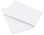 Amazon Basics 400 Thread Count Cotton Pillow Case, Standard, 30" L x 20" W, White - Set of 2, Pillows Not Included