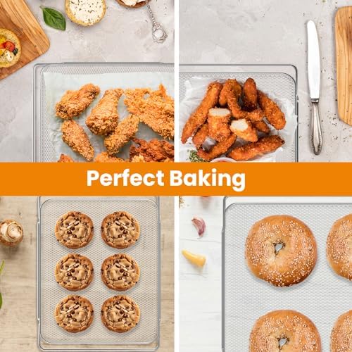 Air Fryer Basket for Breville Smart Oven Air Fryer Pro,Stainless Steel Mesh Baskets Air Fryer Accessories (1PCS Air Fryer Pro)
