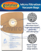 EnviroCare Replacement Vacuum Bags for Eureka Style MM Eureka Mighty Mite 3670 and 3680 Series Canisters 18 Bags