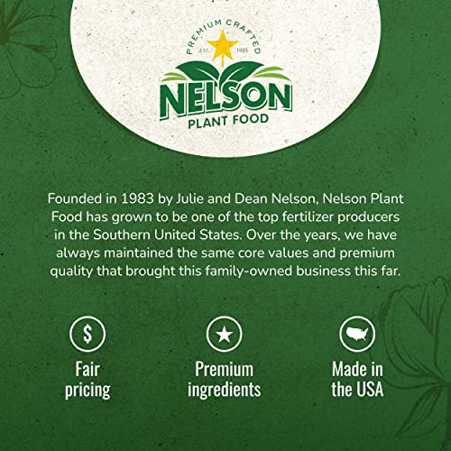 Nelson Plant Food - Bougainvillea Fertilizer - Outdoor and Indoor Plant Fertilizer - All Purpose Plant Food for Vines - Easy Use Granular Fertilizer (4 lb)