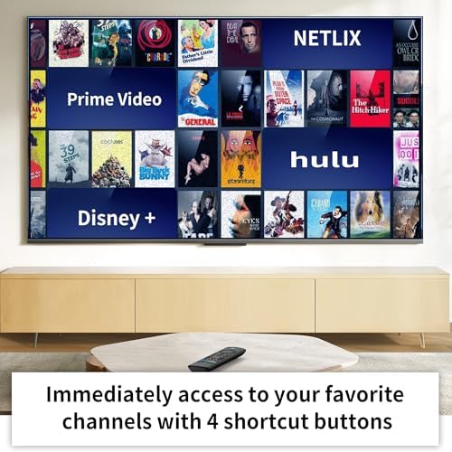 Replacement Voice Remote Control for Amazon FireOS Device, Insignia, Toshiba, Pioneer Smart TV, Fit for Fire TVs Stick, Stick Lite, and Stick Cube