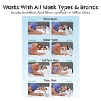 Contour CPAPMax Pillow 2.0 w/Navy Pillowcase