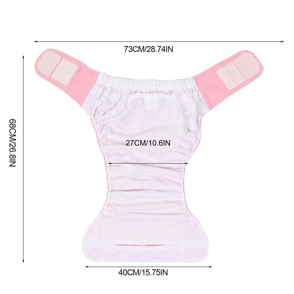 ZJchao Adult Diaper Cover, Waterproof Washable Reusable Adult Elderly Cloth Diapers Adult Pocket Nappy Cover Diapers for Adults Pocket Nappies Adult Diaper Adult Pocket Nappy Cover()