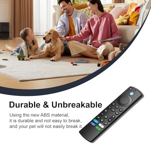 Replacement Voice TV Remote for Amazon Fire Smart Stick 4K Max, 4K, Cube, for Insignia, Toshiba, Pioneer Smart TV, for Firestick (Lite, 2nd Gen, 3rd Gen)