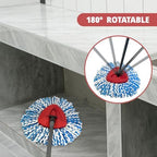 Spin Mop Replacement Base, Rotating Triangle Mop Head Cover Plastic Base for RinseClean 2-Tank System