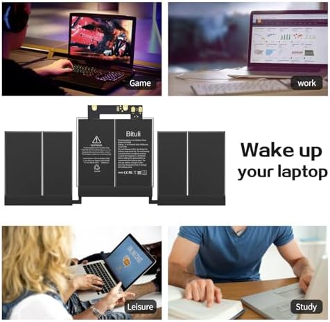 A1964 A1989 A2251 Laptop Battery Replacement for MacBook Pro 13 Inch A1989 (Mid 2018, 2019) & A2251 (2020), EMC 3214 3358 3348