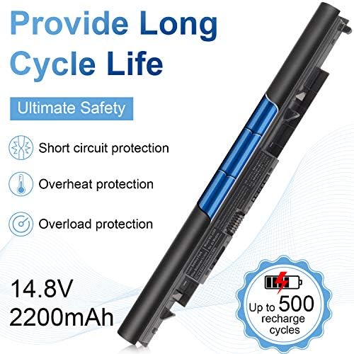 TREE.NB JC04 919700-850 Laptop Battery for HP Spare 919681-221 JC03 Replacement Hp Battery 15-BS289wm 15-BS015DX 15-BS113DX 15-BS115DX 15-BS060WM 15-BS070WM-High Performance [2200mAh/14.8v]