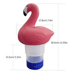Blufree Chlorine Floater, Floating Chlorine Dispenser, Cute Animal Floating Pool Chlorinator Basket for Chemical Tablets Fits 3 Inch Tabs Bromine Holder Used for Pool Spa