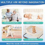 SOFYFINE Incontinence Bed Pads Disposable Adult 22"x23" (150 Pcs), Absorbent Nursing Underpads Women Postpartum Chucks Waterproof Pee Pad for Elderly Baby and Puppy