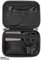 Microsoft Surface Accessories organizing case, by getgear, for Surface Dock, Surface Charger Adapter, Surface Arc Mouse, Surface Pen, Surface USB 3.0 Hub Docking Station and Others (Tweed Gray)