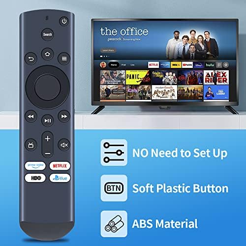 New CT-RC1US-19 IR Replacement Remote Control Compatible for Toshiba TV 32LF221U19 43LF711U20 43LF421U19 43LF621U19 49LF421U19 50LF711U20 50LF621U19 55LF711U20 55LF621U19 65LF711U20 (NO Voice)