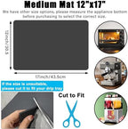 Kitchen Appliance Sliders 360 Degree Rotation Moving on Counter, Appliance Slider Cut to Fit, Mat for Kitchenaid Mixer with Kitchen Accessories,Appliance Mover for Espresso Machine, Food Processor