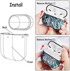 CAGOS for Airpod Pro Case, Cute Airpods Pro 2nd/1st Generation Case Cover Hard TPU Protective iPod Pro Case with Keychain Accessories for Women Men