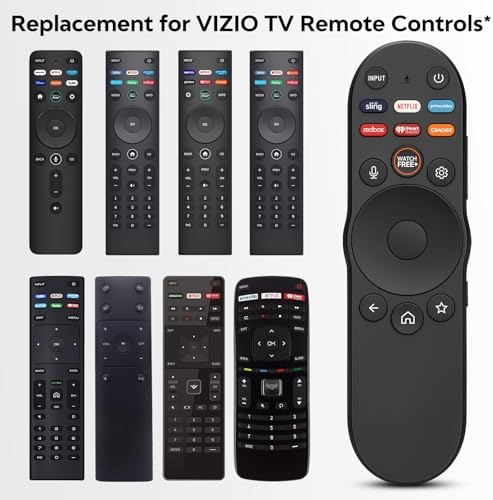 Replacement for VIZIO Smart TV Voice Remote Control XRT270 for VIZIO D/P/M/V-Series FHD 4K Quantum Pro Smartcast TVs