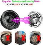 [UPGRADE] 6-Fin Male Blender Blade Replacement Parts for Nutri Ninja Blender BL660 BL770 BL780 BL740 etc.(Small 3.35inch blade)