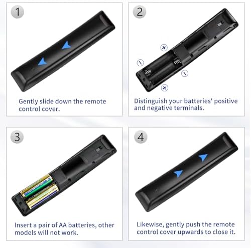 Universal for Samsung-TV-Remote-Control Replacement,Compatible with All Samsung Smart Frame Curved QLED TVs